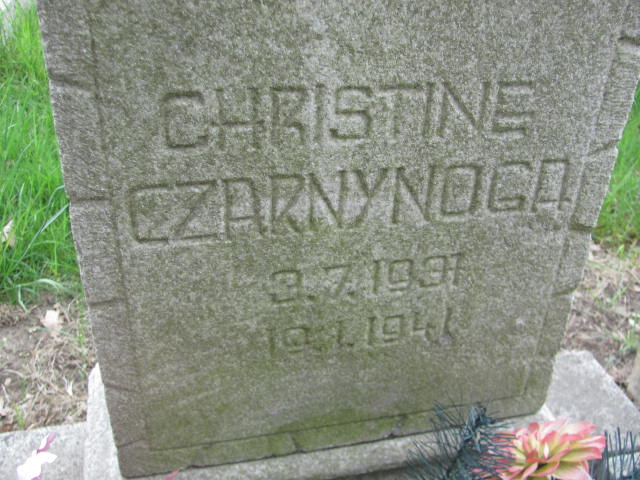 Christine Czarnynoga 1931 Bieruń Nowy - Grobonet - Wyszukiwarka osób pochowanych