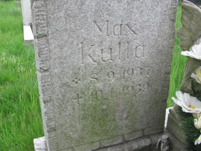Max Kulla 1937 Bieruń Nowy - Grobonet - Wyszukiwarka osób pochowanych