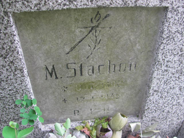 M. Stachoń 1892 Bieruń Nowy - Grobonet - Wyszukiwarka osób pochowanych